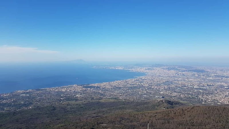 From Naples: Day Trip to Mount Vesuvius - The mountain road and National Park entrance