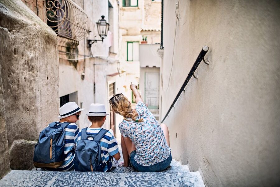 From Naples: Ferry to Amalfi and Positano - Choose your route: early through Capri or later via Sorrento