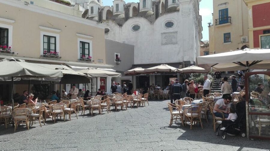 From Naples: Full-Day Capri Island and Blue Grotto Tour - From Naples to Capri by fast hydrofoil