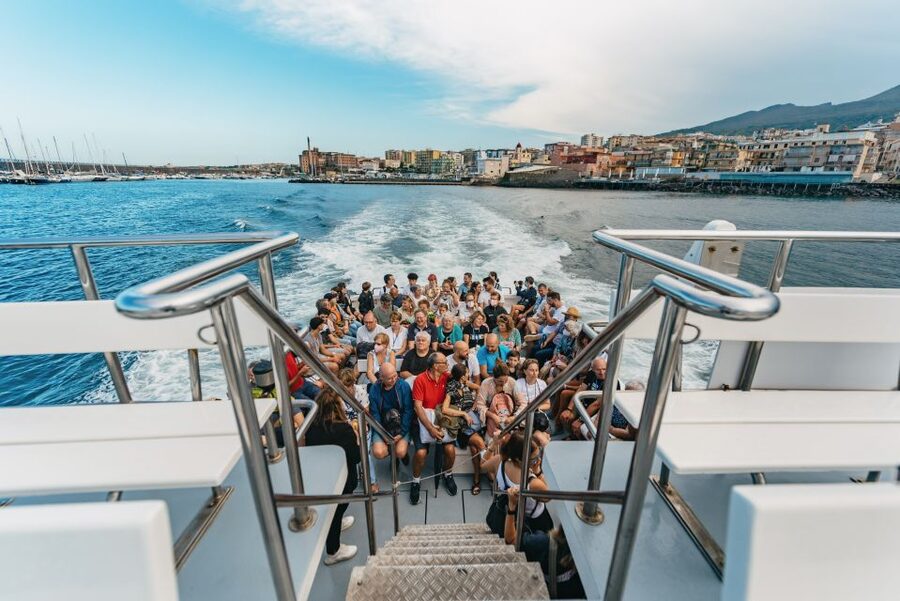 From Naples: Gulf of Naples & Capri Sightseeing Boat Tour - The grottos and cliffs are best seen from sea level