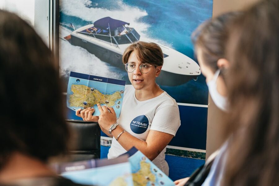 From Naples: Gulf of Naples & Capri Sightseeing Boat Tour - Swimming near the Faraglioni
