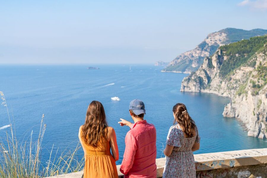 From Naples or Sorrento: Amalfi Coast Full-Day Trip - Positano: one hour among steep streets and sea views