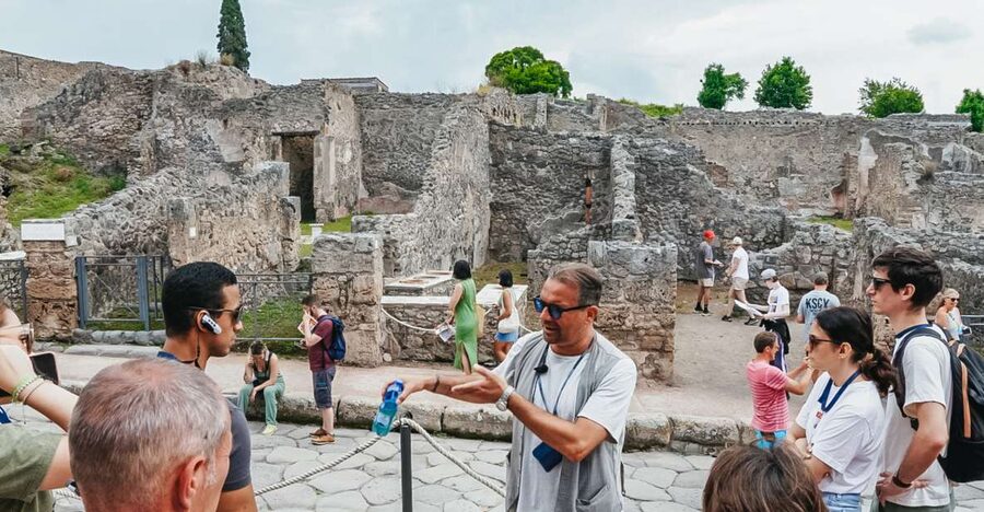 From Naples or Sorrento: Pompei Half-Day Tour - The arena and the scale of the ancient town