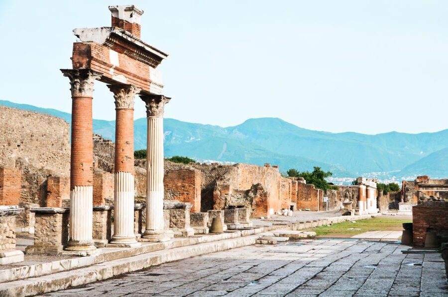 From Naples or Sorrento: Pompei Half-Day Tour - Entering the archaeological park with skip-the-line admission