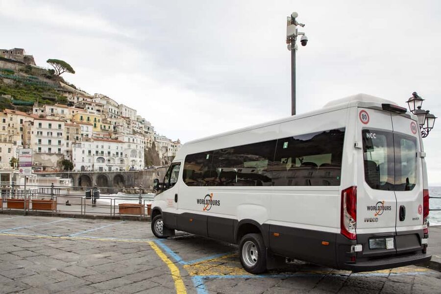 From Naples: Pompeii & Amalfi Coast Full-Day Trip with Lunch - Transport, group size, and the pace of the day