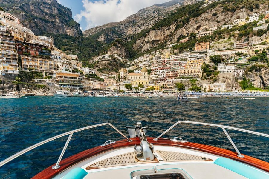 From Naples: Positano and Amalfi Boat Tour with Drinks - The return ride and limoncello tasting