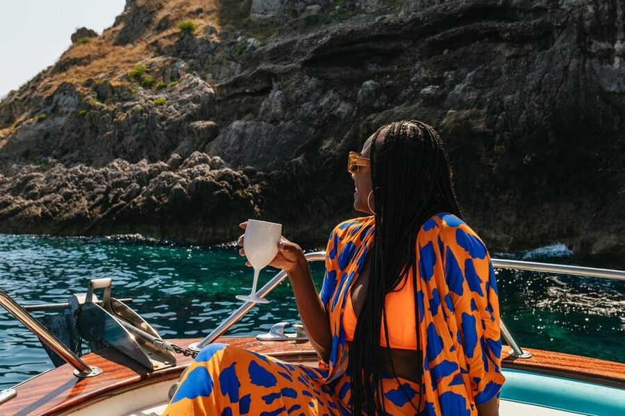 From Naples: Positano and Amalfi Boat Tour with Drinks - Leaving Piano di Sorrento for the Sorrento coast