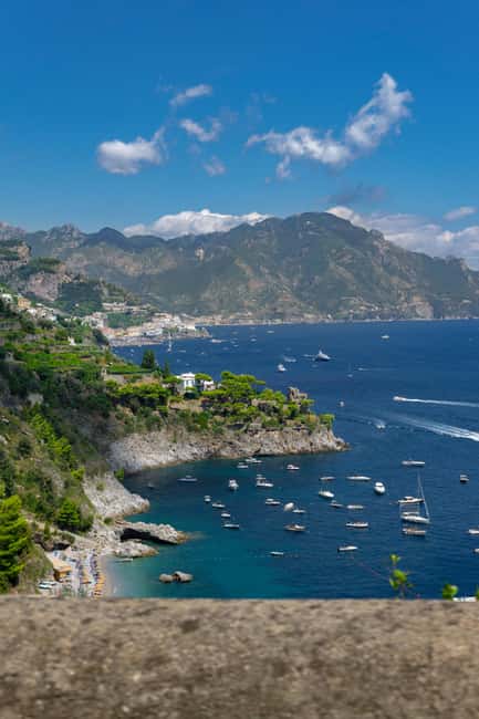 From Naples/Salerno: Group Tour to Positano, Amalfi, Ravello - Positano: one hour among pastel houses and steep lanes