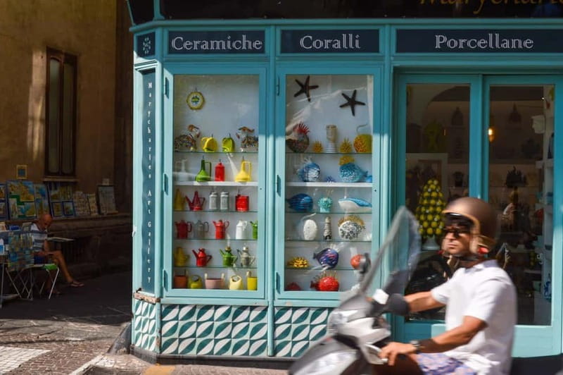 From Naples/Salerno: Pompeii, Sorrento, and Positano Tour - Three famous places, one very busy day