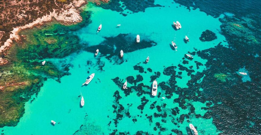 From Palau: La Maddalena Archipelago Boat Tour with Pasta - Boarding the red Jasmine 3 in Palau