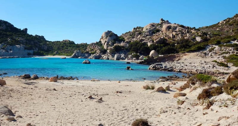 From Palau: La Maddalena Cruise with Lunch & Drinks - The return past La Maddalena and Capo d’Orso