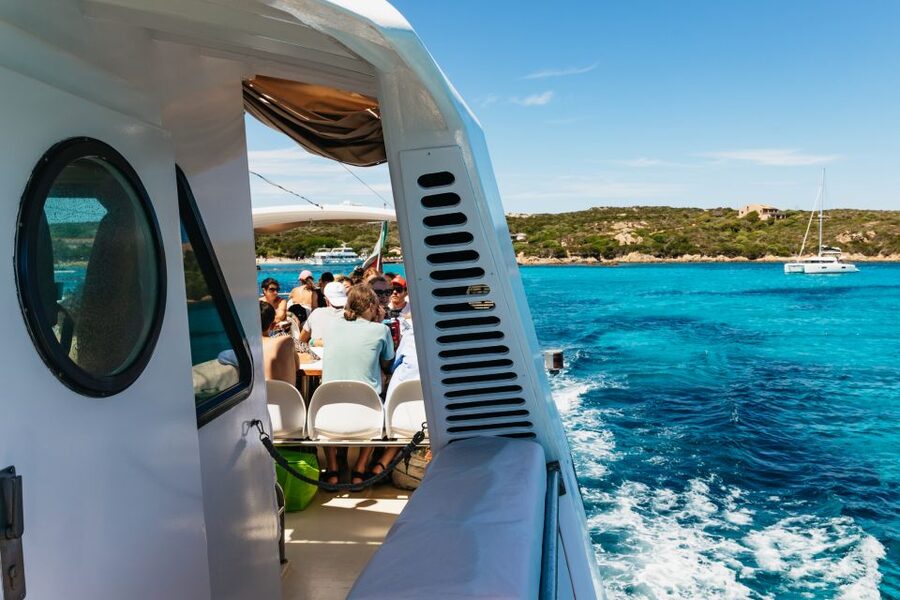 From Palau: La Maddalena Islands Full-Day Trip by Boat - Starting in Palau and getting aboard