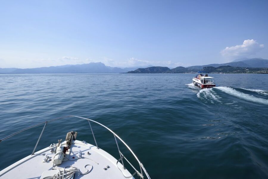 From Peschiera: Garda East Coast Cruise to Sirmione - The swimming stop is the trip’s most playful moment
