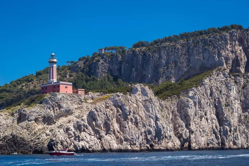 From Pompeii/Castellammare/Vico Equense: Capri Day Cruise - The coastal cruise around Capri