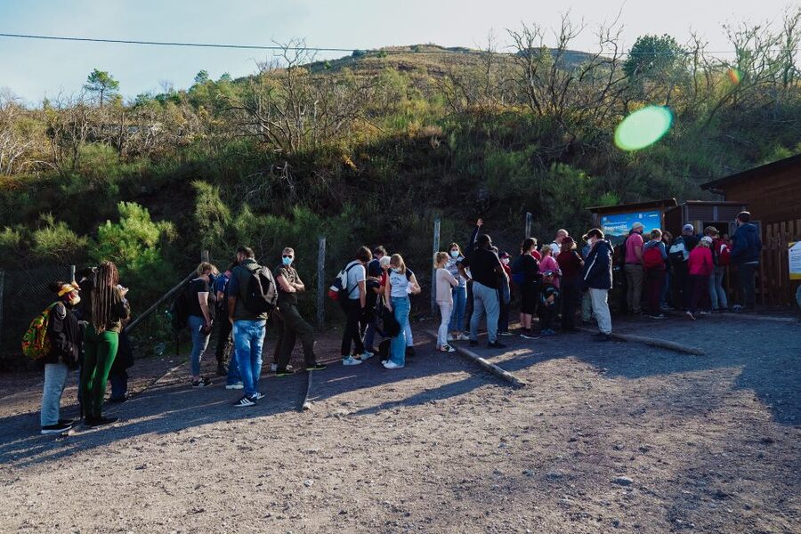 From Pompeii: Mount Vesuvius Guided Tour with Transfer - Guides make the short hike more rewarding