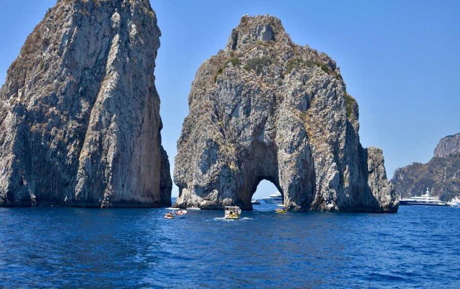 From Positano: Day trip to Capri - Group Tour by boat - Four hours to explore Capri