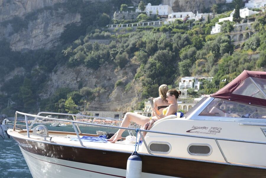 From Positano: Sorrento Coast & Capri Full-Day Trip by Boat - Sorrento’s coast, Roman ruins, and the natural waterfall
