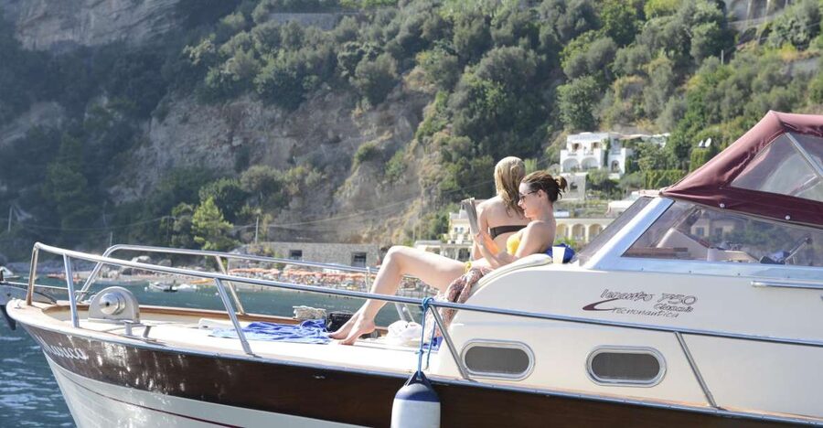 From Positano: Sorrento Coast & Capri Full-Day Trip by Boat - From Parking Mandara to Piano di Sorrento