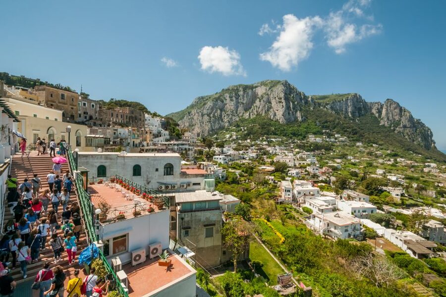 From Rome: Capri Guided Day Trip with Blue Grotto - The return journey to Rome