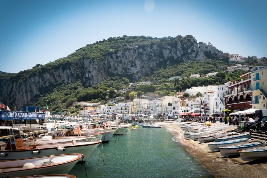From Rome: Capri Island Day Trip - Naples, Vesuvius, and the switch to the ferry