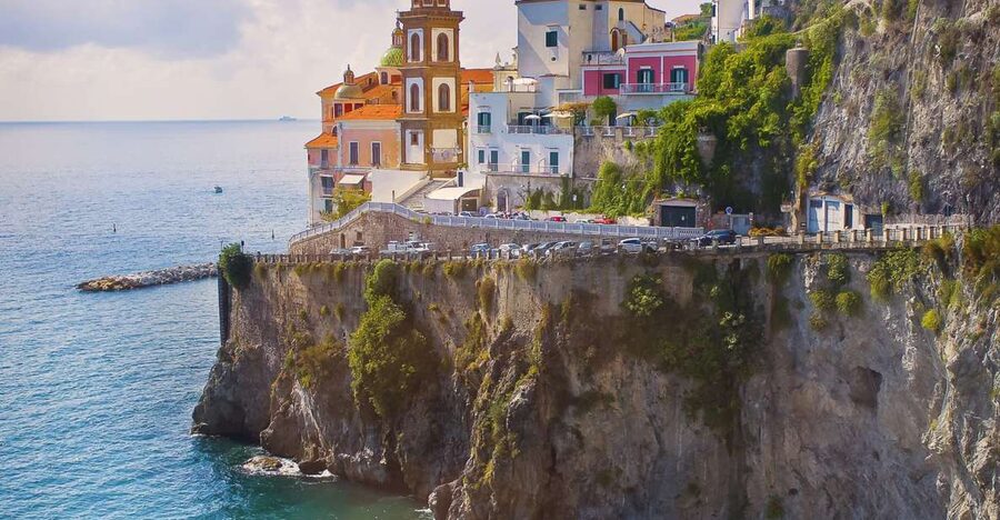 From Rome: Positano & Amalfi Coast Day Trip by Train & Ferry - Amalfi: a shorter visit with a compact center