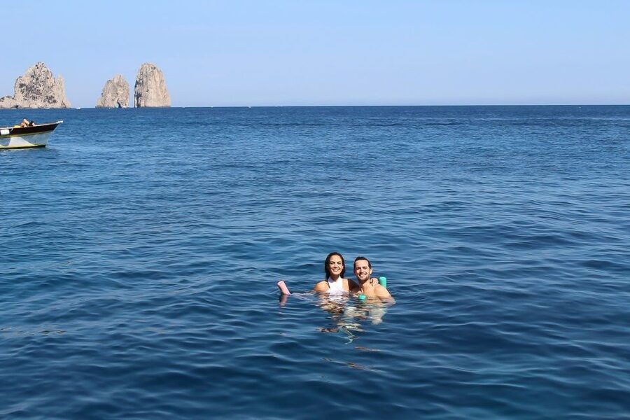 From Salerno: Day Trip to Amalfi Coast by Boat with Drinks - A welcome Prosecco and the first coastal views