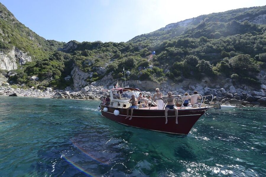 From Salerno: Day Trip to Amalfi Coast by Boat with Drinks - Swimming in clear water away from the road crowds