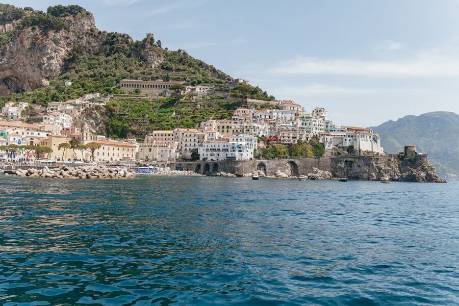 From Sorrento: Amalfi and Positano Full-Day Trip by Boat - Food, drinks, and the social feel aboard