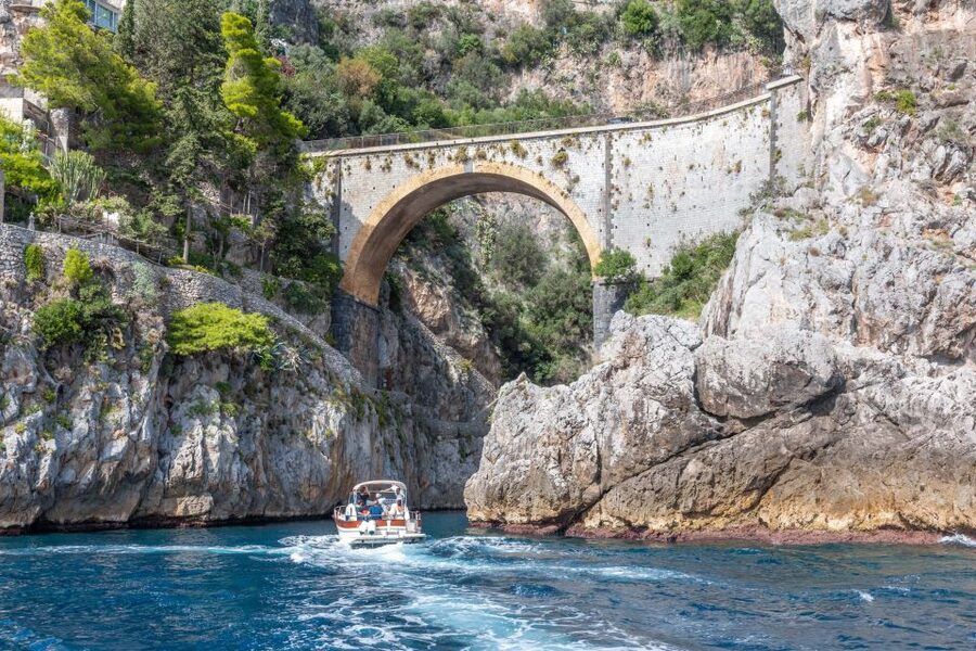From Sorrento: Amalfi Coast Full-Day Trip by Boat - Leaving Sorrento and Crossing Toward the Coast