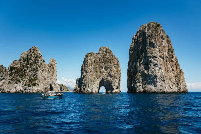 From Sorrento: Capri Boat Tour with Blue Grotto Visit - Swimming in Capri’s Clear Bays