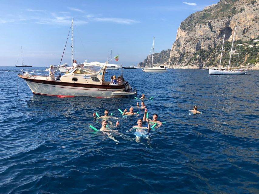 From Sorrento: Capri Island Day Trip with Boat Cruise - Capri’s grottos, arches, and famous rocks