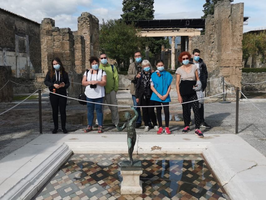 From Sorrento: Day Tour to Pompeii Ruins and Mount Vesuvius - Pompeii with a guide who brings the ruins into focus