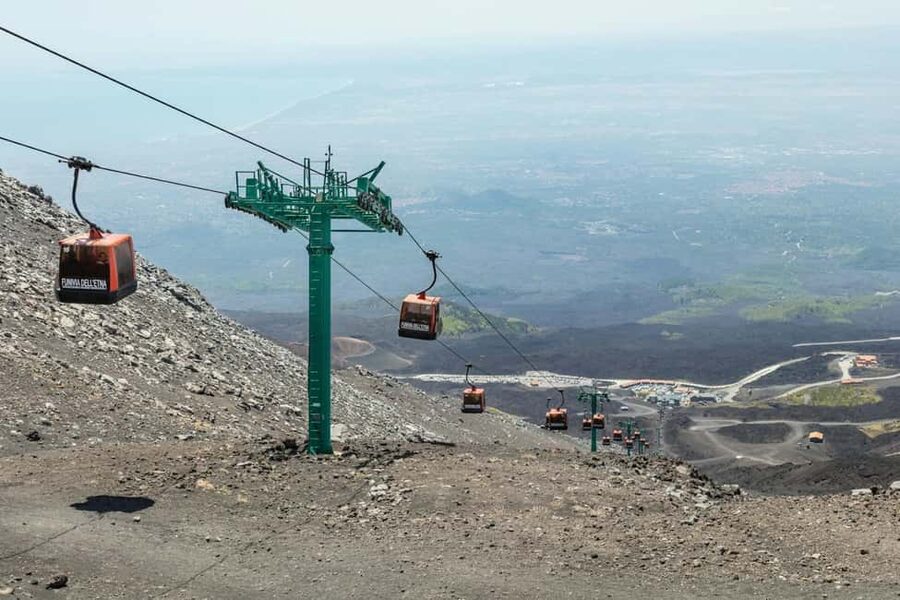 From Taormina Area: Mount Etna tour - The 75-minute ride from Taormina