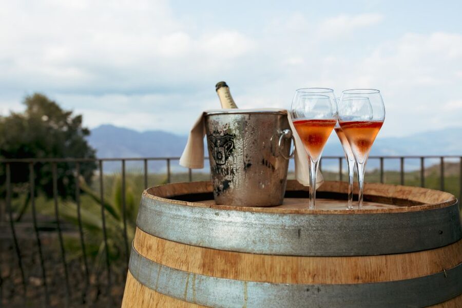 From Taormina: Mount Etna Food and Wine Tasting Tour - A farmhouse lunch with room to linger
