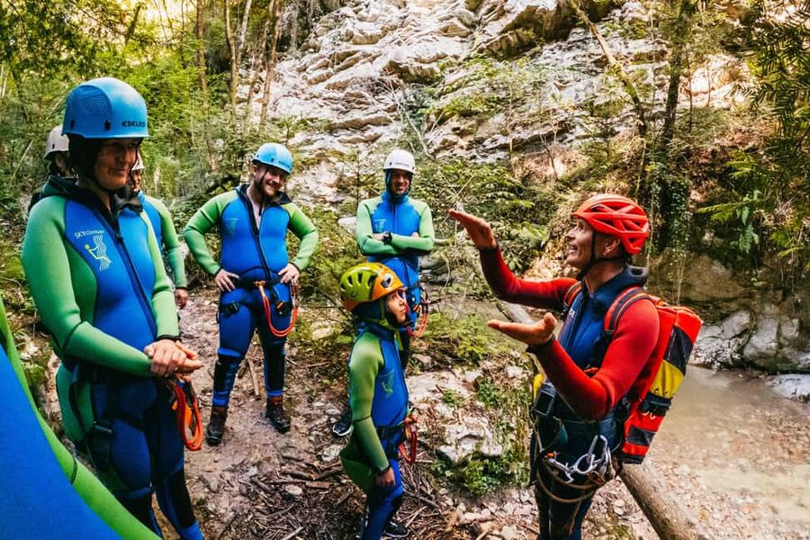 From Tignale, Lake Garda: Beginner-Friendly Canyoning Tour - The 100-minute canyon route