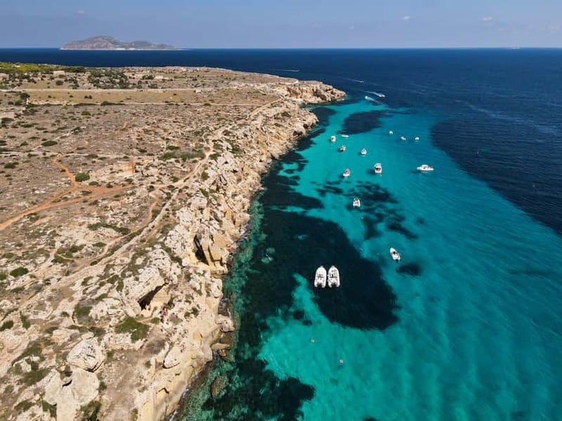 From Trapani: Egadi Islands Favignana & Levanzo Cruise - What is included, and what you still need to pay for