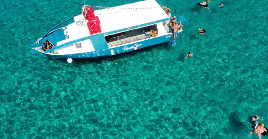 From Tropea: Capo Vaticano boat tour with snorkel & aperitif - Leaving Tropea for Rotonda and Marina dell’Isola