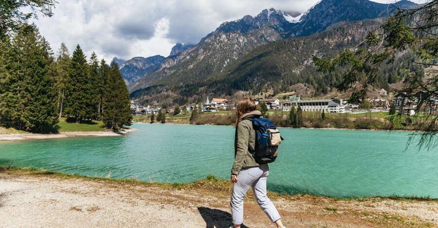 From Venice: Cortina and Dolomites Mountains Day Trip - Santa Croce Lake and the first Dolomite reflections