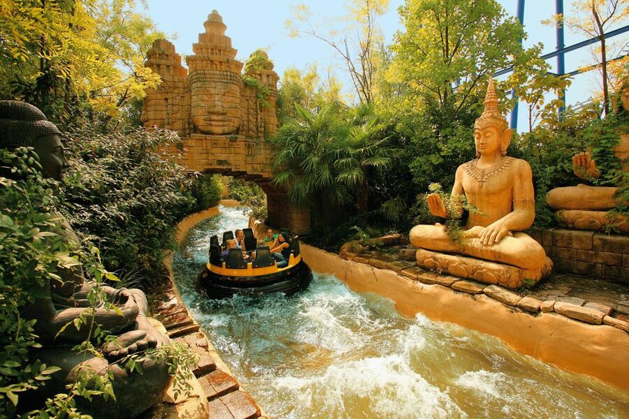Gardaland Park: Open Date Entry Ticket - Themed areas, shows, and Kung Fu Panda Master