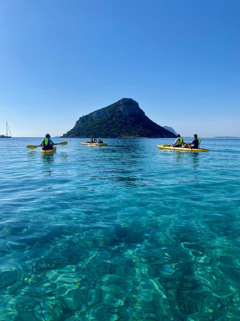 Golfo Aranci: Small group Kayak tour with Aperitif &dolphins - Figarolo brings the food break