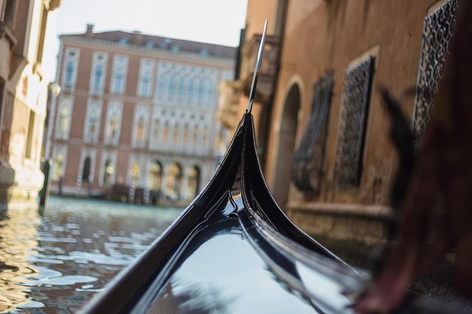 Grand Canal Gondola Experience with Live Commentary™ - Punta della Dogana and the view toward San Giorgio Maggiore