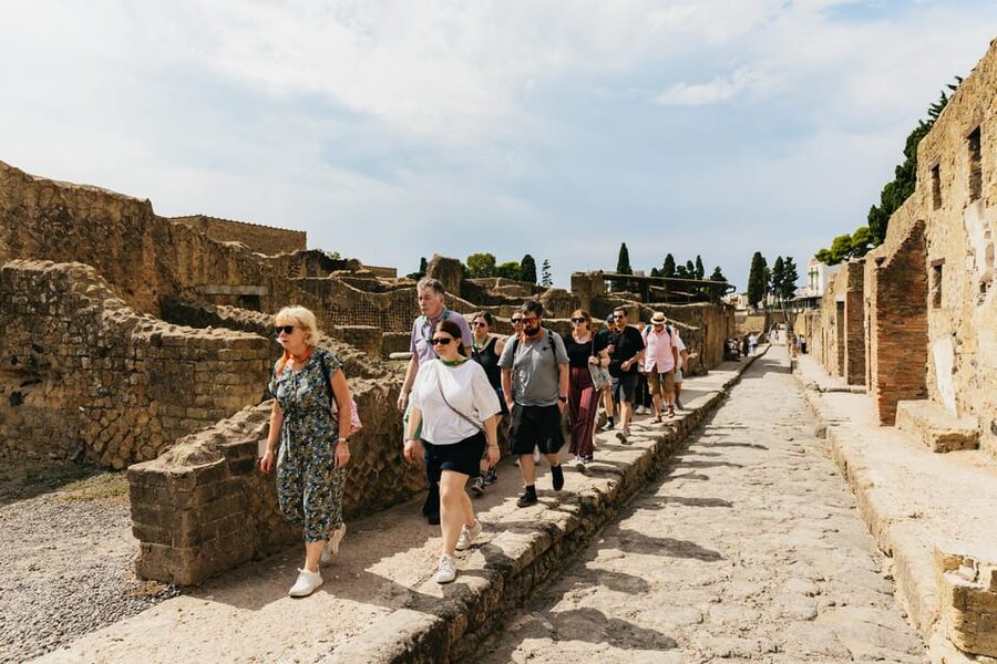 Herculaneum: Skip-the-Line Guided Tour with Archaeologist - Entering the ruins and understanding the eruption