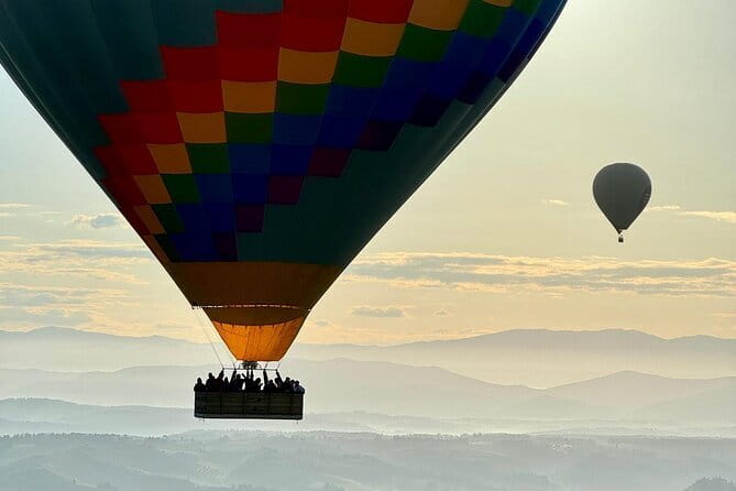 Hot Air Balloon ride in Tuscany countryside from Chianti - Prosecco and a Tuscan breakfast after landing