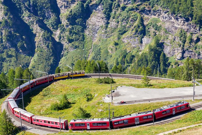 Intimate Small-Group Bernina UNESCO Scenic Train on Swiss Alps - Through Valtellina by minibus