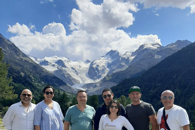 Intimate Small-Group Bernina UNESCO Scenic Train on Swiss Alps - Tirano: lunch before the red train