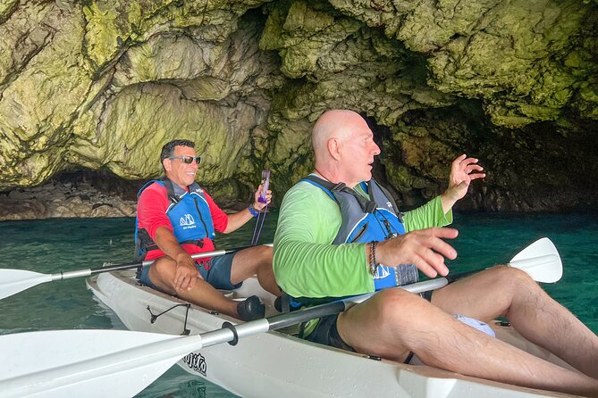 Kayak tour in Capri between caves and beaches. Photos included. - What the guides add to the outing