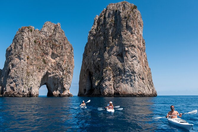 Kayak tour in Capri between caves and beaches. Photos included. - What to bring to Marina Piccola