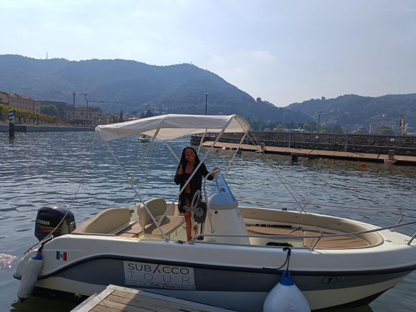 Lake Como: 3-Hour Boat Rental - Meeting SuBacco Near Como Lago Station