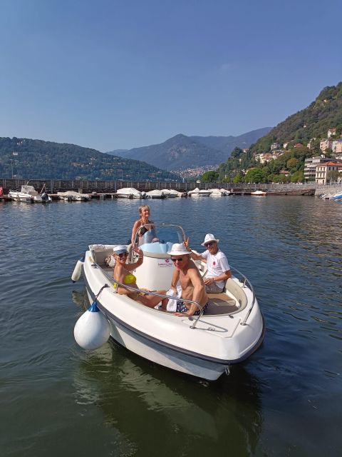 Lake Como: 3-Hour Boat Rental - Villas, Gardens, and Famous Film Locations