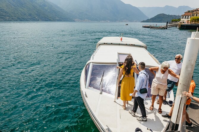 Lake Como and Bellagio with Private Boat Cruise Included - The one-hour boat cruise on Lake Como